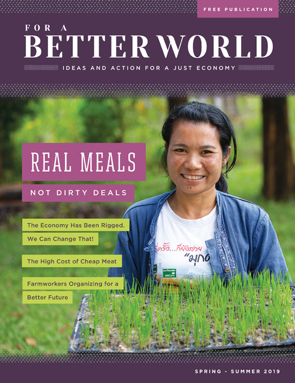 FOR A BETTER WORLD: ISSUE 18 - REAL MEALS