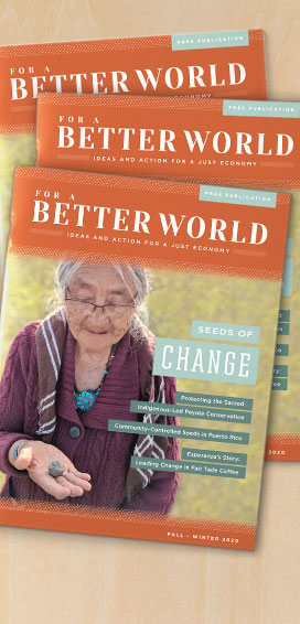 Issue 20 - For a Better World Cover - Home Page Image