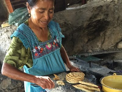 Robertina Osorio Reyes makes Tortillas - Mexico - Credit: Alyshia Galvez