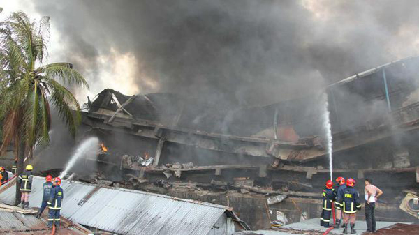 Fire at Nestle supplier Tampaco in Bangladesh