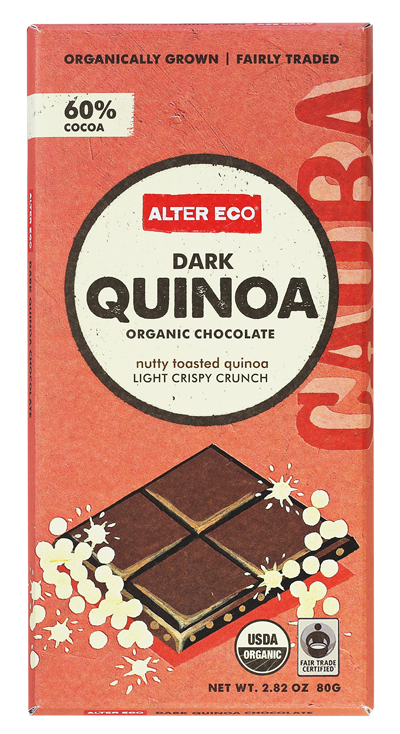 Alter Eco Fair Trade Organic Chocolate with Quinoa